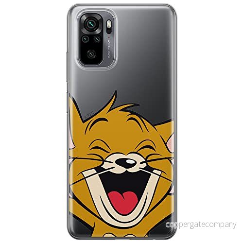ERT GROUP mobiltelefonfodral för Xiaomi REDMI NOTE 10/ 10S originalt och officiellt licensierat Tom and Jerry mönster 003 anpassad till formen på mobiltelefonen, gedeeltelijk transparant 5903537187600