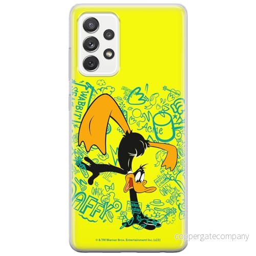 ERT GROUP mobiltelefonfodral för Samsung A53 5G originalt och officiellt licensierat Looney Tunes mönster Duffy 003 optimalt anpassad till formen på mobiltelefonen, fodral tillverkad av TPU plast 5905795131333