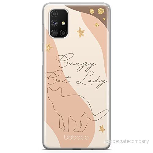 ERT GROUP mobiltelefonfodral för Samsung M51 originalt och officiellt licensierat Babaco mönster Cats 009 optimalt anpassad till formen på mobiltelefonen, fodral tillverkad av TPU plast 5905131065452