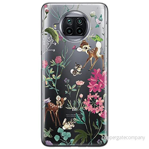 ERT GROUP mobiltelefonfodral för Xiaomi MI 10T LITE/REDMI NOTE 9 PRO 5G originalt och officiellt licensierat Disney mönster Bambi & Friends 001, gedeeltelijk transparant 5903537151038