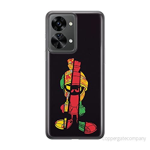 ERT GROUP mobiltelefonfodral för Oneplus NORD 2T 5G originalt och officiellt licensierat Looney Tunes mönster Marwin 003 optimalt anpassad till formen på mobiltelefonen, fodral tillverkad av TPU plast 5905511267995