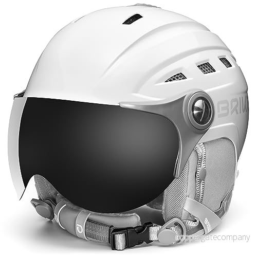 Briko, HELMET Unisex vuxen, SHINY PEARL WHITE, XL 8058155332639