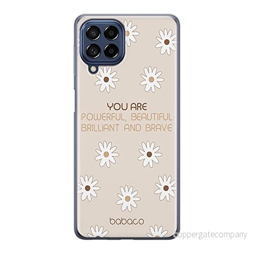 ERT GROUP mobiltelefonfodral för Samsung M33 5G originalt och officiellt licensierat Babaco mönster Positive vibes 003 optimalt anpassad till formen på mobiltelefonen, fodral tillverkad av TPU plast 5905511351687