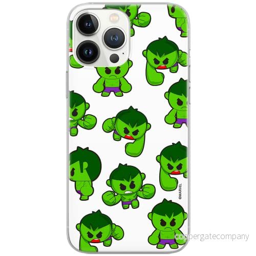 ERT GROUP mobiltelefonfodral för Apple Iphone 6 PLUS originalt och officiellt licensierat Marvel mönster Hulk 006 Vit optimalt anpassad till formen på mobiltelefonen, fodral tillverkad av TPU plast 5904805240249