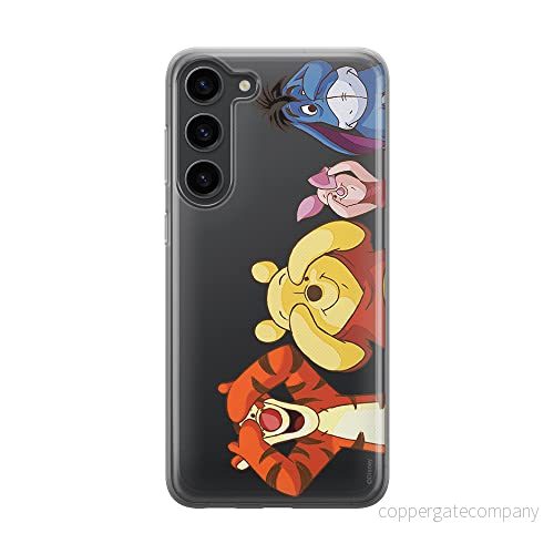 ERT GROUP mobiltelefonfodral för Samsung S23 originalt och officiellt licensierat Disney mönster Winnie the Pooh & Friends 036 optimalt anpassad till formen på mobiltelefonen, gedeeltelijk transparant 5905511422479