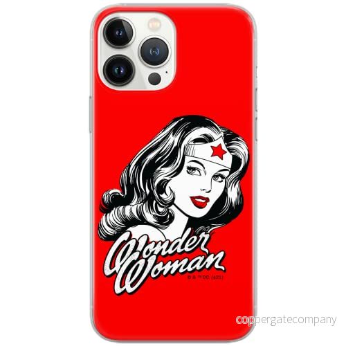 ERT GROUP mobiltelefonfodral för Xiaomi REDMI NOTE 9T originalt och officiellt licensierat DC mönster Wonder Woman 023 optimalt anpassad till formen på mobiltelefonen, fodral tillverkad av TPU plast 5904805653216
