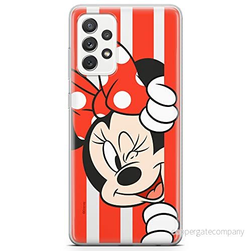 ERT GROUP mobiltelefonfodral för Samsung A72 5G originalt och officiellt licensierat Disney mönster Minnie 059 optimalt anpassad till formen på mobiltelefonen, gedeeltelijk transparant 5903040074602