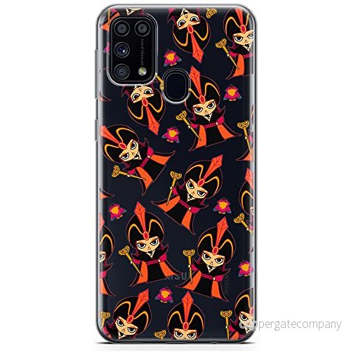 ERT GROUP mobiltelefonfodral för Samsung M31 originalt och officiellt licensierat Disney mönster Jafar 002 optimalt anpassad till formen på mobiltelefonen, gedeeltelijk transparant 5905131404138