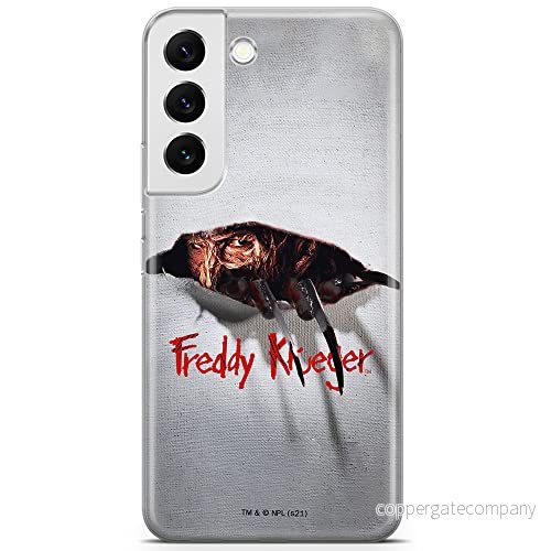 ERT GROUP mobiltelefonfodral för Samsung S22 PLUS originalt och officiellt licensierat Horror mönster Nightmare of Elm Street 008 anpassad till formen på mobiltelefonen, fodral tillverkad av TPU plast 5905511089474