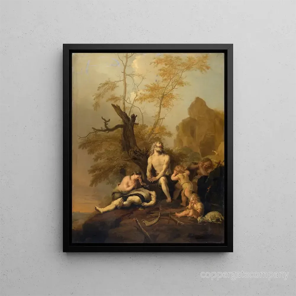 Målning La mort d’Abel – Bartholomeus Breenbergh | Konsttryck Målning La mort d’Abel – Bartholomeus Breenbergh | Konsttryck