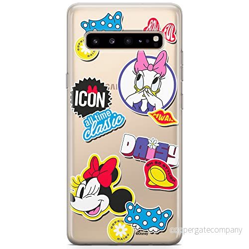 ERT GROUP mobiltelefonfodral för Samsung S10 5G originalt och officiellt licensierat Disney mönster Minnie 067 optimalt anpassad till formen på mobiltelefonen, gedeeltelijk transparant 5905131811189