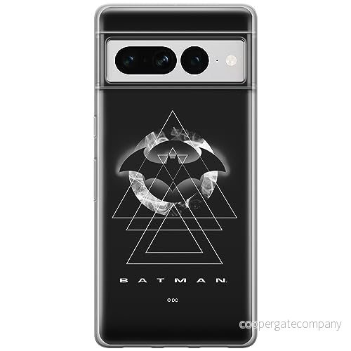 ERT GROUP mobiltelefonfodral för Google PIXEL 7 PRO originalt och officiellt licensierat DC mönster Batman 009 optimalt anpassad till formen på mobiltelefonen, fodral tillverkad av TPU plast 5905795180201