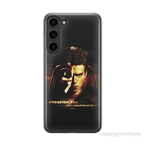 ERT GROUP mobiltelefonfodral för Samsung S23 PLUS originalt och officiellt licensierat Star Wars mönster Darth Vader 006 optimalt anpassad till formen på mobiltelefonen, fodral tillverkad av TPU plast 5905511447236