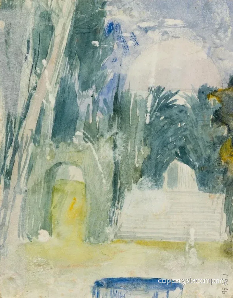 Målning Ex-libris för Marizika - Ary Ernest Renan | Konsttryck - Bild 2