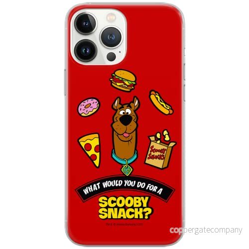 ERT GROUP mobiltelefonfodral för Samsung S10 PLUS originalt och officiellt licensierat Scooby Doo mönster 010 Vit optimalt anpassad till formen på mobiltelefonen, fodral tillverkad av TPU plast 5903537056418