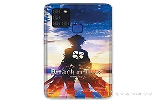 Fodral för Samsung Galaxy A21S Manga Attack Titans Sun 3614849886786