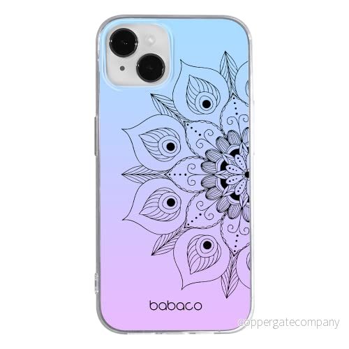 ERT GROUP mobiltelefonfodral för Apple Iphone 14 PLUS originalt och officiellt licensierat Babaco mönster Mandalas 001 optimalt anpassad till formen på mobiltelefonen, fodral tillverkad av TPU plast 5905131902924