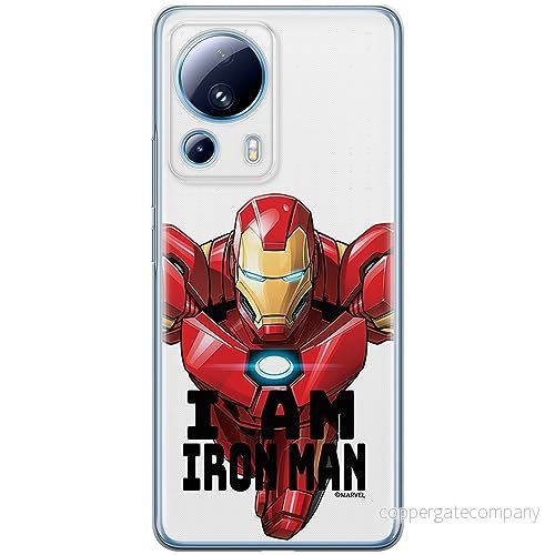 ERT GROUP mobiltelefonfodral för Xiaomi 13 LITE/CIVI 2 originalt och officiellt licensierat Marvel mönster Iron Man 029 optimalt anpassad till formen på mobiltelefonen, fodral tillverkad av TPU plast 5905511923952
