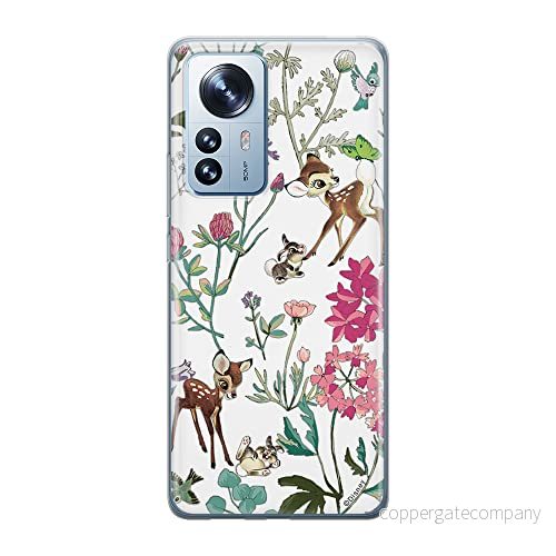 ERT GROUP mobiltelefonfodral för Xiaomi 12 / 12X originalt och officiellt licensierat Disney mönster Bambi & Friends 001 optimalt anpassad till formen på mobiltelefonen, fodral tillverkad av TPU plast 5905511481650