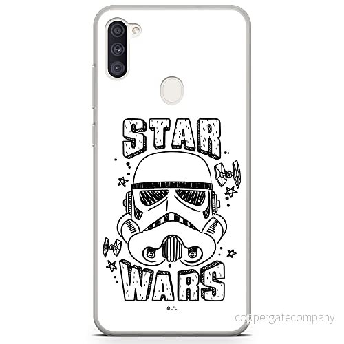 ERT GROUP mobiltelefonfodral för Samsung A03S originalt och officiellt licensierat Star Wars mönster Stormtrooper 013 optimalt anpassad till formen på mobiltelefonen, fodral tillverkad av TPU plast 5903932995350
