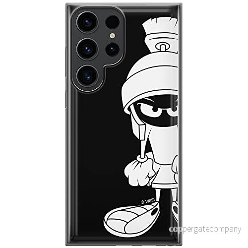 ERT GROUP mobiltelefonfodral för Samsung S23 ULTRA originalt och officiellt licensierat Looney Tunes mönster Marwin 002 optimalt anpassad till formen på mobiltelefonen, fodral tillverkad av TPU plast 5905511465537