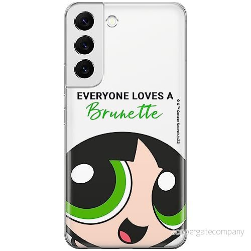 ERT GROUP mobiltelefonfodral för Samsung S22 originalt och officiellt licensierat The Powerpuff Girls mönster 013 anpassad till formen på mobiltelefonen, gedeeltelijk transparant 5905511962425