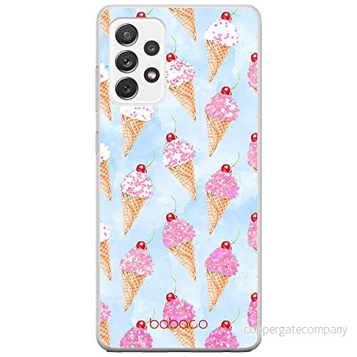 ERT GROUP mobiltelefonfodral för Samsung A52 5G / LTE 4G A52S originalt och officiellt licensierat Babaco mönster Ice 002, fodral tillverkad av TPU plast 5904805394737