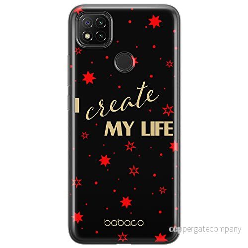 ERT GROUP mobiltelefonfodral för Xiaomi REDMI 9C originalt och officiellt licensierat Babaco mönster Positive vibes 006 optimalt anpassad till formen på mobiltelefonen, fodral tillverkad av TPU plast 5903932958881