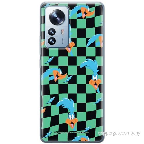 ERT GROUP mobiltelefonfodral för Xiaomi 12 / 12X originalt och officiellt licensierat Looney Tunes mönster Roadrunner 005 anpassad till formen på mobiltelefonen, fodral tillverkad av TPU plast 5905795128180