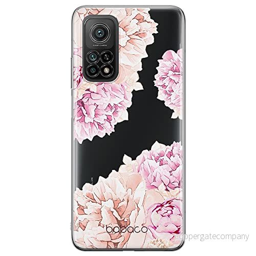 ERT GROUP mobiltelefonfodral för Xiaomi MI 10T 5G / PRO originalt och officiellt licensierat Babaco mönster Flowers 001 anpassad till formen på mobiltelefonen, gedeeltelijk transparant 5903040343166