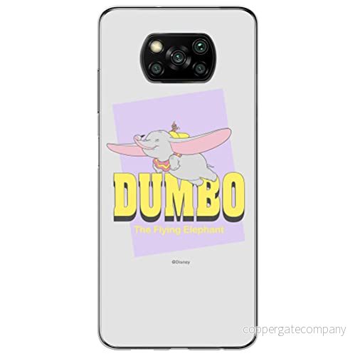 ERT GROUP mobiltelefonfodral för Xiaomi POCOPHONE X3 originalt och officiellt licensierat Disney mönster Dumbo 005 optimalt anpassad till formen på mobiltelefonen, fodral tillverkad av TPU plast 5903537120836