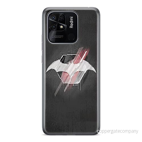 ERT GROUP mobiltelefonfodral för Xiaomi REDMI 10C originalt och officiellt licensierat DC mönster Batman 002 optimalt anpassad till formen på mobiltelefonen, fodral tillverkad av TPU plast 5905511543709
