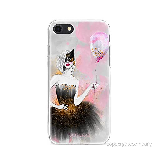 ERT GROUP mobiltelefonfodral för Apple Iphone 7/8/ SE 2/ 3 originalt och officiellt licensierat Babaco mönster Girls 009 Vit anpassad till formen på mobiltelefonen, fodral tillverkad av TPU plast 5903040269954