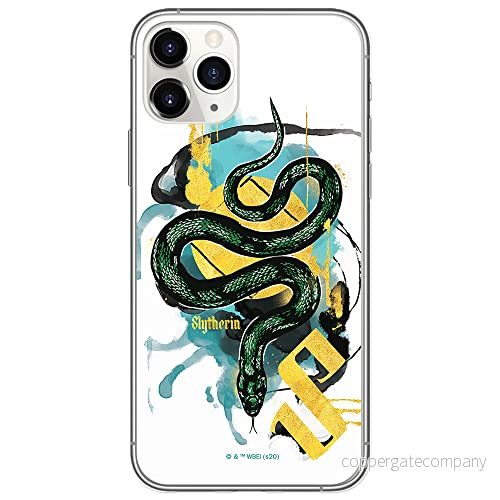 ERT GROUP mobiltelefonfodral för Apple Iphone 11 PRO MAX originalt och officiellt licensierat Harry Potter mönster 011 Vit anpassad till formen på mobiltelefonen, fodral tillverkad av TPU plast 5903932113433