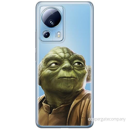 ERT GROUP mobiltelefonfodral för Xiaomi 13 LITE/CIVI 2 originalt och officiellt licensierat Star Wars mönster Yoda 006 optimalt anpassad till formen på mobiltelefonen, gedeeltelijk transparant 5905511933548