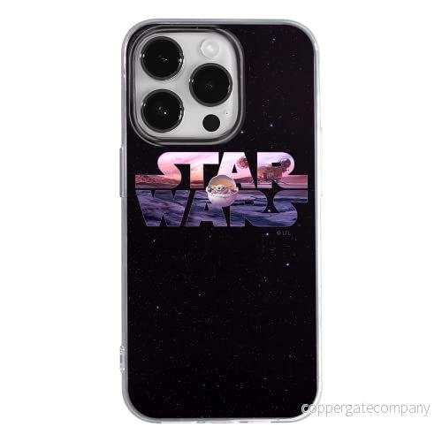 ERT GROUP mobiltelefonfodral för Apple Iphone 14 PRO originalt och officiellt licensierat Star Wars mönster 048 anpassad till formen på mobiltelefonen, fodral tillverkad av TPU plast 5905131914378