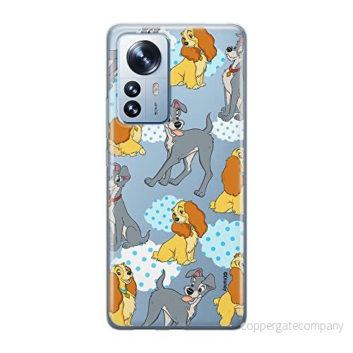 ERT GROUP mobiltelefonfodral för Xiaomi 12 PRO originalt och officiellt licensierat Disney mönster Lady and the Tramp 004 optimalt anpassad till formen på mobiltelefonen, gedeeltelijk transparant 5905511532802
