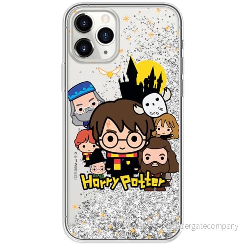 ERT GROUP mobiltelefonfodral för Apple Iphone 11 PRO MAX originalt och officiellt licensierat Harry Potter mönster 100, med glitter overflow effekt 5905131733122