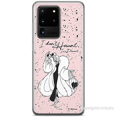 ERT GROUP Mobiltelefonskal för Samsung S20 Ultra original och officiellt licensierat Disney mönster Cruella Puppy 001 anpassad till mobiltelefonens form, TPU fodral 5903537518862