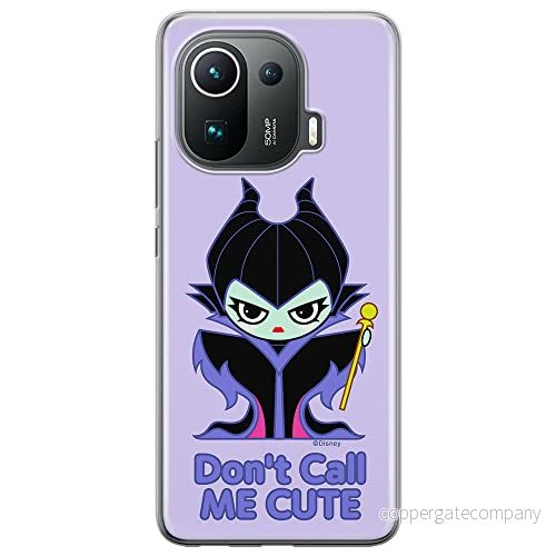 ERT GROUP mobiltelefonfodral för Xiaomi MI 11 PRO originalt och officiellt licensierat Disney mönster Maleficent 003 optimalt anpassad till formen på mobiltelefonen, fodral tillverkad av TPU plast 5905131482167