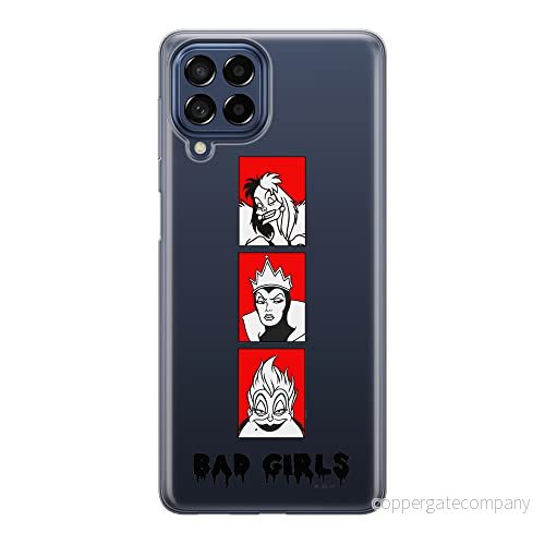 ERT GROUP mobiltelefonfodral för Samsung M33 5G originalt och officiellt licensierat Disney mönster Villains 001 optimalt anpassad till formen på mobiltelefonen, gedeeltelijk transparant 5905511340582