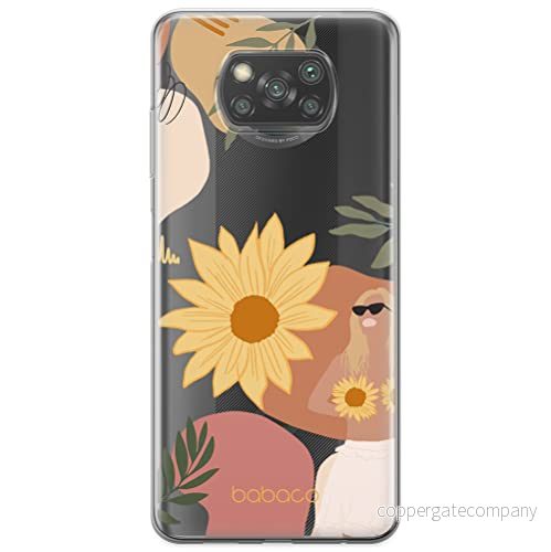 ERT GROUP mobiltelefonfodral för Xiaomi POCOPHONE X3 originalt och officiellt licensierat Babaco mönster Flowers 015 optimalt anpassad till formen på mobiltelefonen, gedeeltelijk transparant 5903932622591
