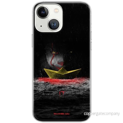 ERT GROUP mobiltelefonfodral för Iphone 13 MINI originalt och officiellt licensierat Horror mönster It 002 optimalt anpassad till formen på mobiltelefonen, fodral tillverkad av TPU plast 5905131949066