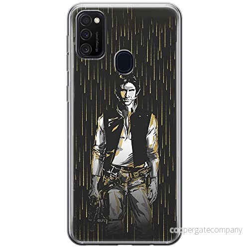 ERT GROUP mobiltelefonfodral för Samsung M21 originalt och officiellt licensierat Star Wars mönster Han Solo 002 optimalt anpassad till formen på mobiltelefonen, fodral tillverkad av TPU plast 5903537839004