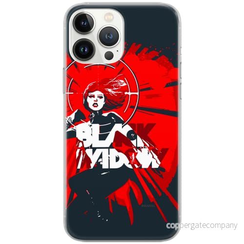 ERT GROUP mobiltelefonfodral för Samsung A50/A50s/A30s originalt och officiellt licensierat Marvel mönster Black Widow 005 Vit anpassad till formen på mobiltelefonen, fodral tillverkad av TPU plast 5903537658902