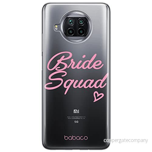 ERT GROUP mobiltelefonfodral för Xiaomi MI 10T LITE/REDMI NOTE 9 PRO 5G originalt och officiellt licensierat Babaco mönster Bride Squad 001, gedeeltelijk transparant 5904805769436
