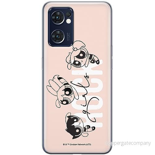 ERT GROUP mobiltelefonfodral för Oppo RENO 7 5G originalt och officiellt licensierat The Powerpuff Girls mönster 039, fodral tillverkad av TPU plast 5905511983222