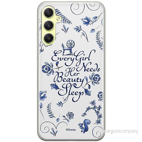 ERT GROUP mobiltelefonfodral för Samsung A34 5G originalt och officiellt licensierat Disney mönster Aurora 002 optimalt anpassad till formen på mobiltelefonen, fodral tillverkad av TPU plast 5905511788537