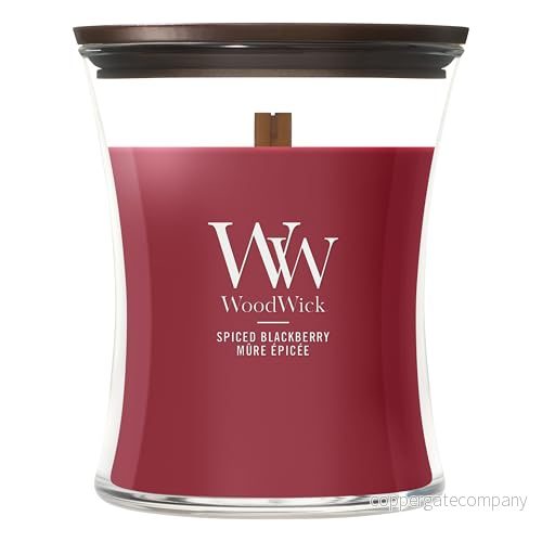 WoodWick Scented Candle Medium Spiced Blackberry 11 cm / ø 10 5038581058146