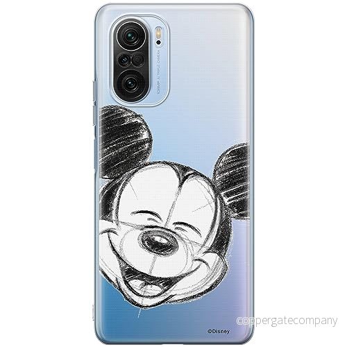 ERT GROUP mobiltelefonfodral för Xiaomi MI 11i/ REDMI K40/K40 PRO/POCO F3/ F3 PRO originalt och officiellt licensierat Disney mönster Mickey 016, gedeeltelijk transparant 5905511880798